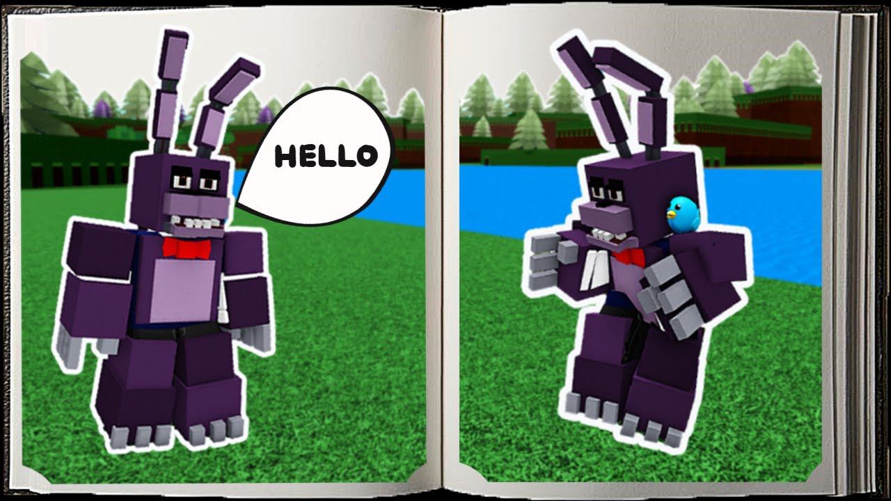 BONNIE  TUTORIAL ANIMATRONIC Build a Boat  for treasure .