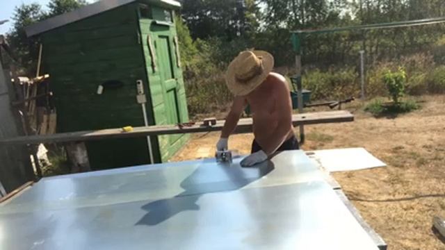 Заготовка картин для фальцевой кровли смотреть онлайн