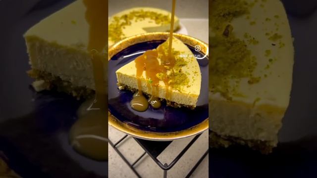 Фисташковый чизкейк без сахара и масла (рецепт в комментарии)