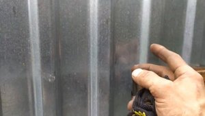 Калитка в готовом заборе за пару часов под ключ.