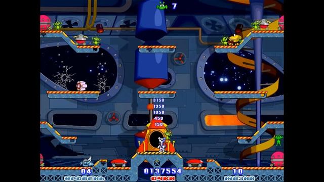 Прохождение игры 'Снежок Приключения в космосе' Обучение миссии 1-7 смотреть онлайн