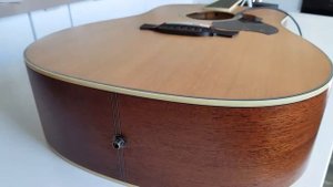 Установка магнитного звукоснимателя на гитару