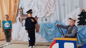 Театральная постановка "Принцесса и ПДД"