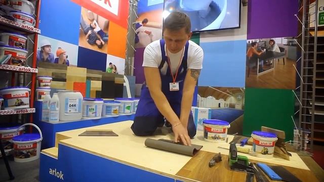 КЛЕЙ ARLOK!!! Мастер класс!!! Презентация всей линейки клеёв для напольных покрытий!!