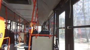 С зеленым ЭМУ! Троллейбус Санкт-Петербурга 9-212: ВМЗ-5298.01 "Авангард" б.6862 по №34 (05.04.19)