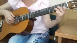 Как играть песню "Город Золотой" на гитаре. Видеоурок для начинающих.