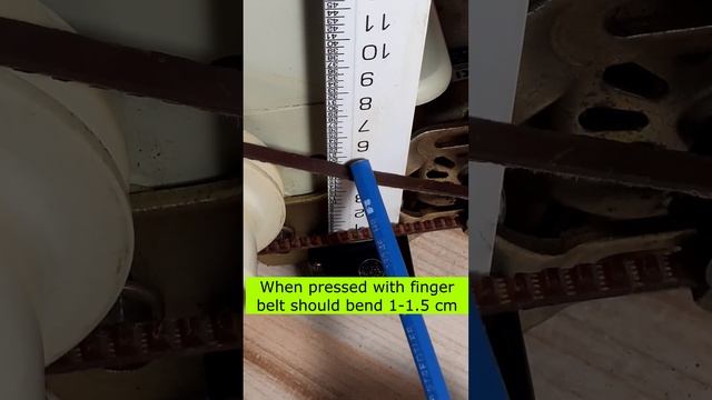 Correct Sewing Machine Belt Tension