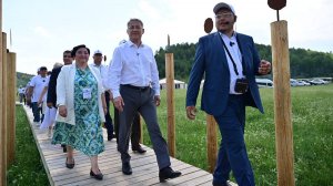 Салаватский район. Открытие историко-культурного комплекса «Салауат ере», июнь 2024 г.