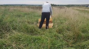 Проверяем,как быстро горит деревянный дом.