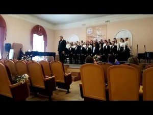 Мой выпускной Государственный экзамен по дирижированию хором! (дирижирует сам автор канала!)