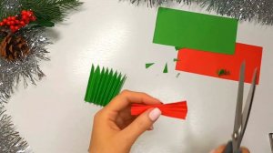 Новогодний декор ? Рождественский Венок своими руками Поделки из бумаги на Новый год 2022