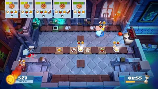 Overcooked 2 - Level 3-3 - 4 Stars! смотреть онлайн