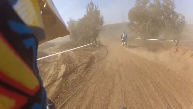 4-й этап соревнований по питбайкам (2 заезд) смотреть онлайн