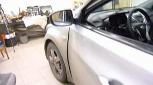 Автозапуск Hyundai Elantra  2012 г.в.