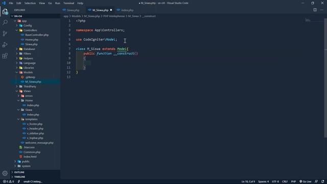4 CRUD | Read Data - Tutorial CodeIgniter 4 & Bootstrap 4