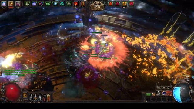 Arakaali's Fang Necromancer 3.23 Affliction - The Forgotten Invitation (Squire version) смотреть онлайн