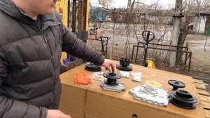 Кутаиси супер 610 910. Комплект для установки китайского двигателя
