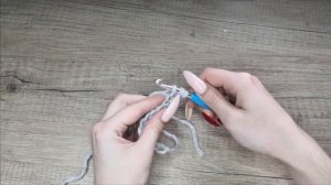 Полустолбик с накидом как вязать/ ПССН/полу ст с н/ Вязание крючком для начинающих