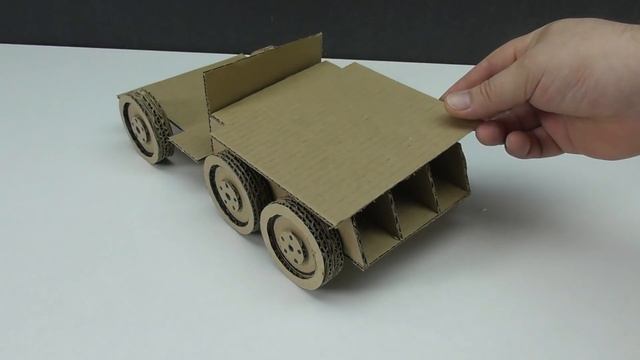 Как сделать машину из картона своими руками Машина из картона смотреть онлайн