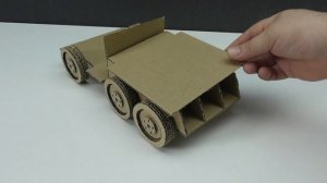 Как сделать машину из картона своими руками Машина из картона