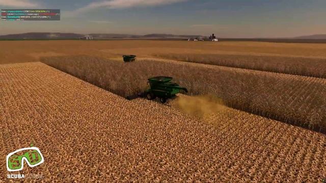 CORN HARVEST COMPLETE GO NEXT | FLINT HILLS MAP | FARMING SIMULATOR 19