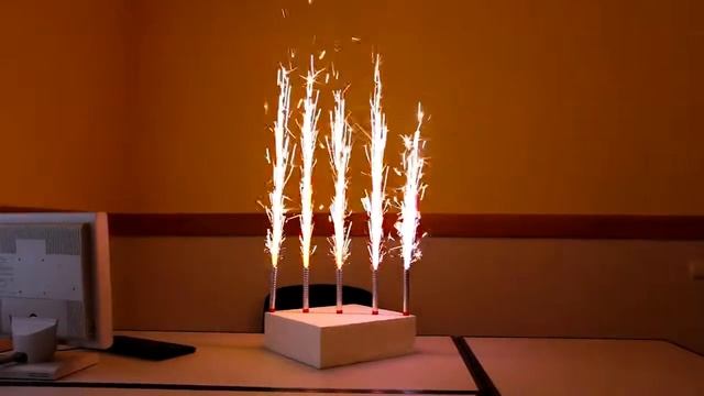 тортовые свечи цветные FTS002 смотреть онлайн