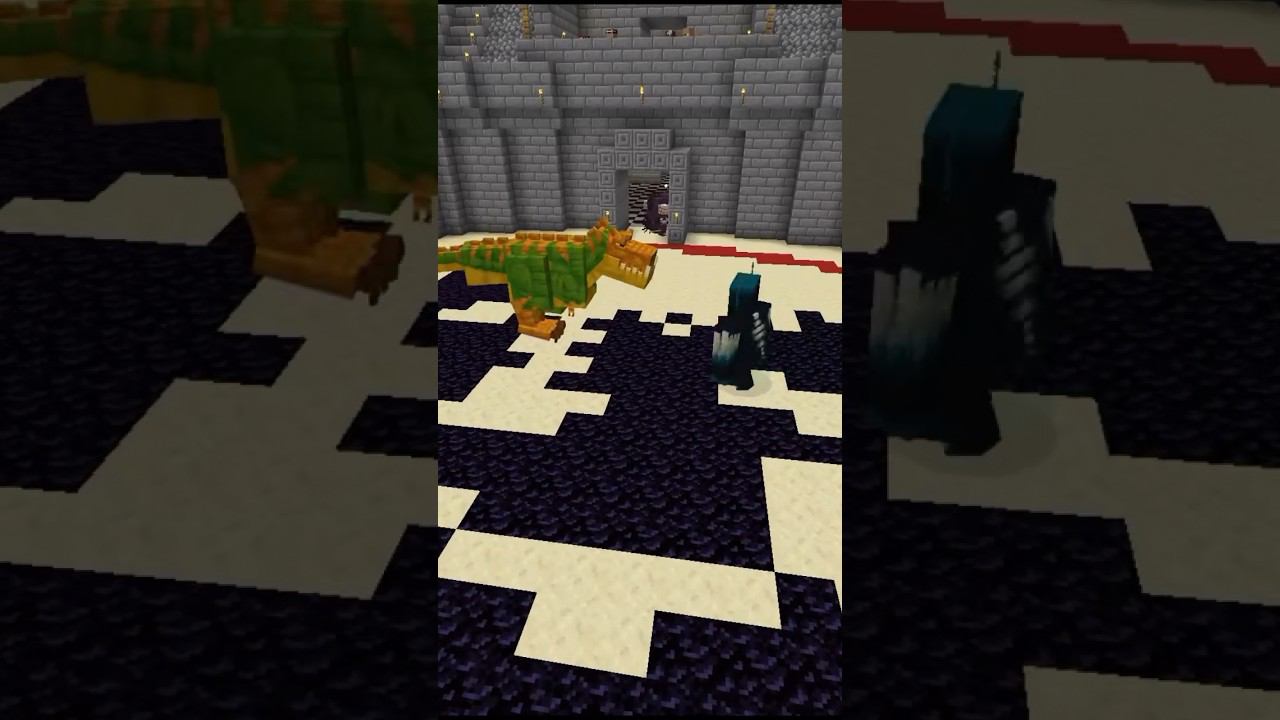 Варден и Тираннозавр, кто сильнее? #minecraft #майнкрафт смотреть онлайн