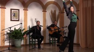 MARINA LÓPEZ BAILAORA,DE ALMERIA,CANTAOR,ARMANDO MATEO, GUITARRA,JUAN MORENO 17 11 23 P ALORA GIBRA