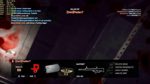 battlefield 4 Intel Core i3-4170 and AMD Radeon HD 5700 Series 935Mhz
