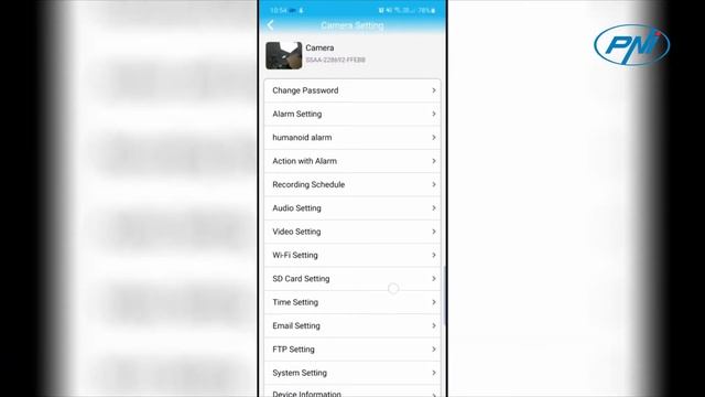 Videoüberwachungskamera PNI IP655B 5MP WiFi PTZ 5X Optischer Zoom H265 DE смотреть онлайн