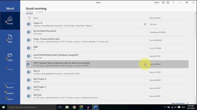 Microsoft Word lesson for online GIT Exam - DigitalGuru