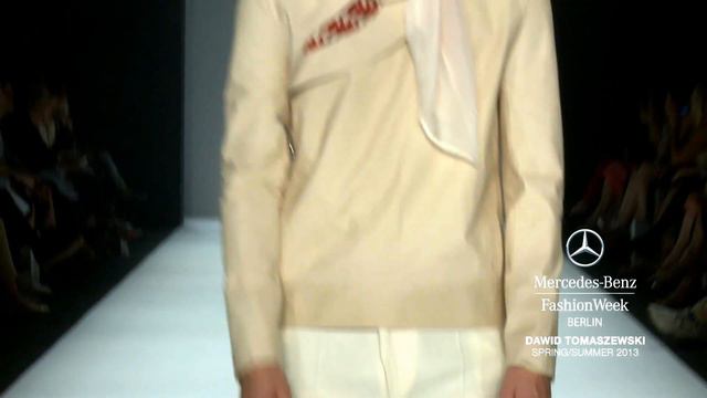 Dawid Tomaszewski Show Mercedes-Benz Fashion Week Berlin S/S 2013 смотреть онлайн
