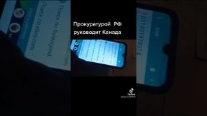 Прокуратурой РФ руководит Канада