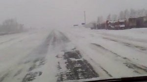 Снежная метель в Волгоградской области 11 12 13