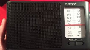 Sony ICF-506, ICF-19, ICF-306 and Panasonic RF-2400D Audio Shoot-Out