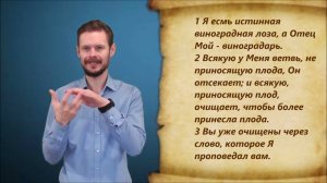От Иоанна 15 глава