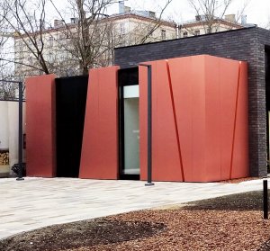 Успешный опыт применения композитных панелей серии AluHYPE - Офис продаж LEVEL Донской