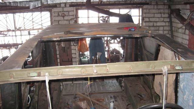 Металлическая крыша на УАЗ