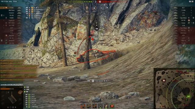 T110E5 • TOUGH NUT • WoT Gameplay смотреть онлайн