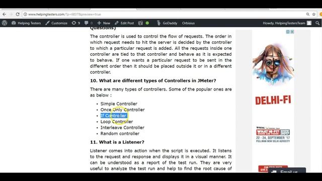 JMeter Interview Questions - JMeter tutorial 26 смотреть онлайн