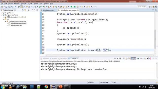 Strings in Java: Immutability, StringBuilder - Syntax, Methods and Advantages  - PART 2