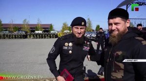 Рамзан Кадыров вручил сотрудникам СОБР «Терек» высшую награду ЧР