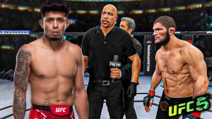 Хабиб Нурмагомедов против Джонатана Мартинеса (EA Sports UFC 5)