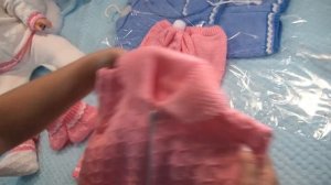 Вязаный костюм "Рыбка" для ребёнка от 6 до 9 месяцев, производство МоёДитё