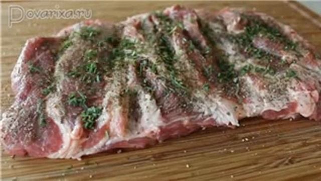 Как разделать мясо для рулета