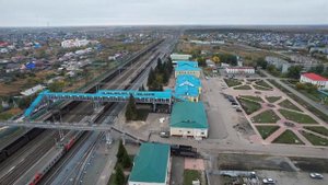 г. Исилькуль?Осень?Омская область