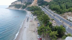 Пляж Каргыджак возле Коньяалты и Бельдиби - зона для пикника и отдыха