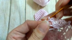 Платье боди крючком Юбка Часть 1