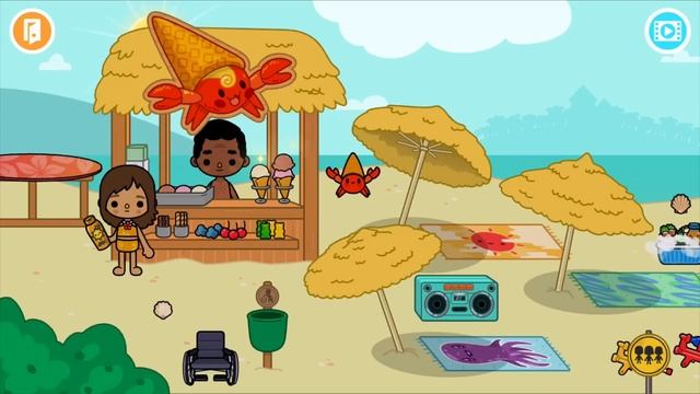 Toca life vacation short Movie!!! смотреть онлайн