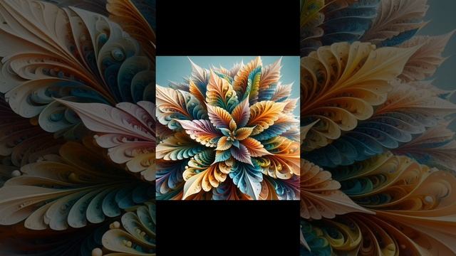 Восхитительный рисунок фрактала
